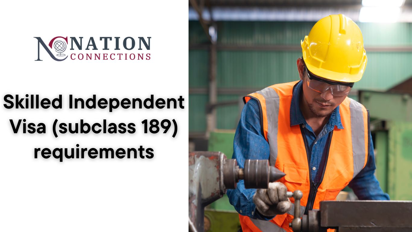 Skilled Independent Visa (subclass 189) requirements