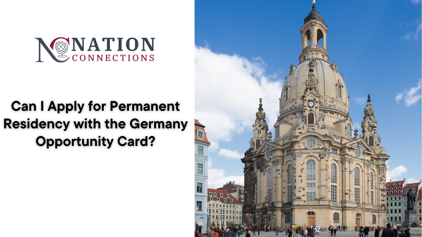 Can I apply for permanent residency with Opportunity Card?