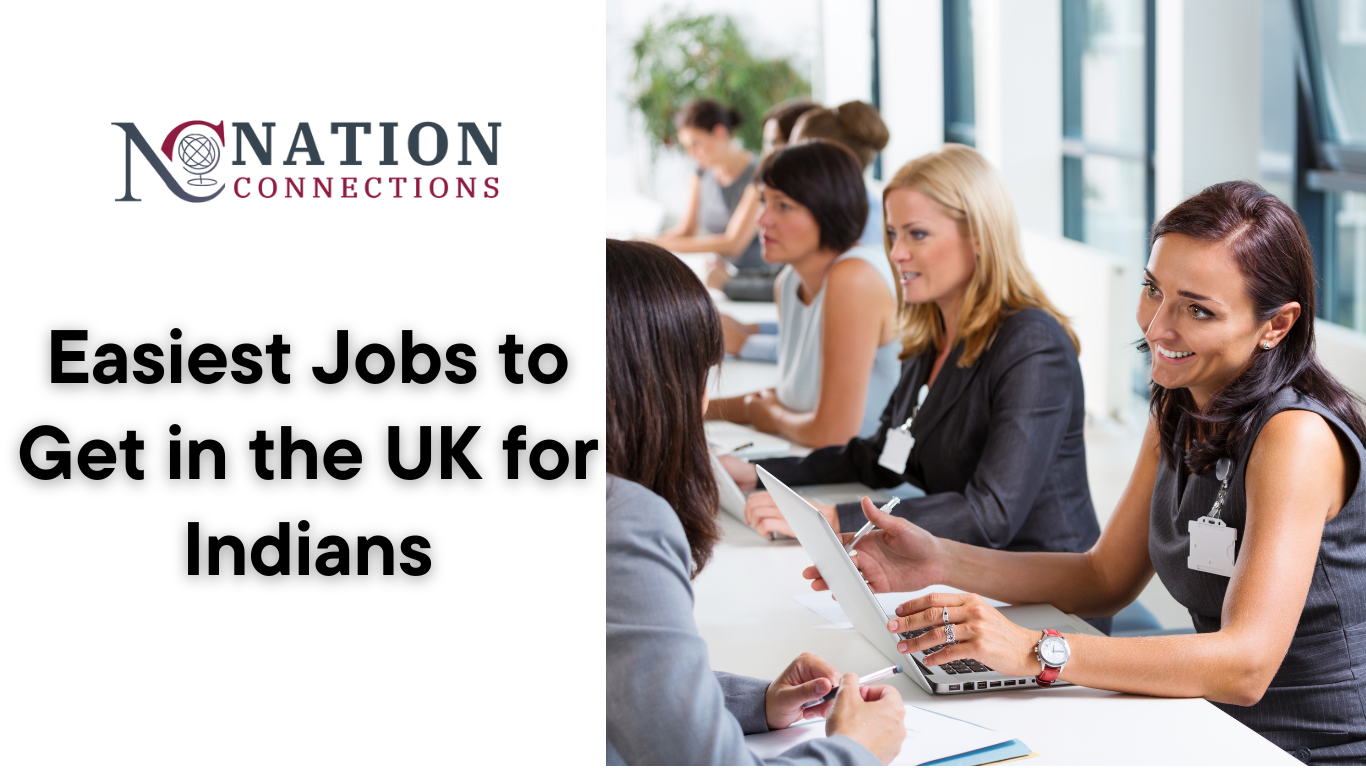 Easiest jobs to get in the UK for Indians