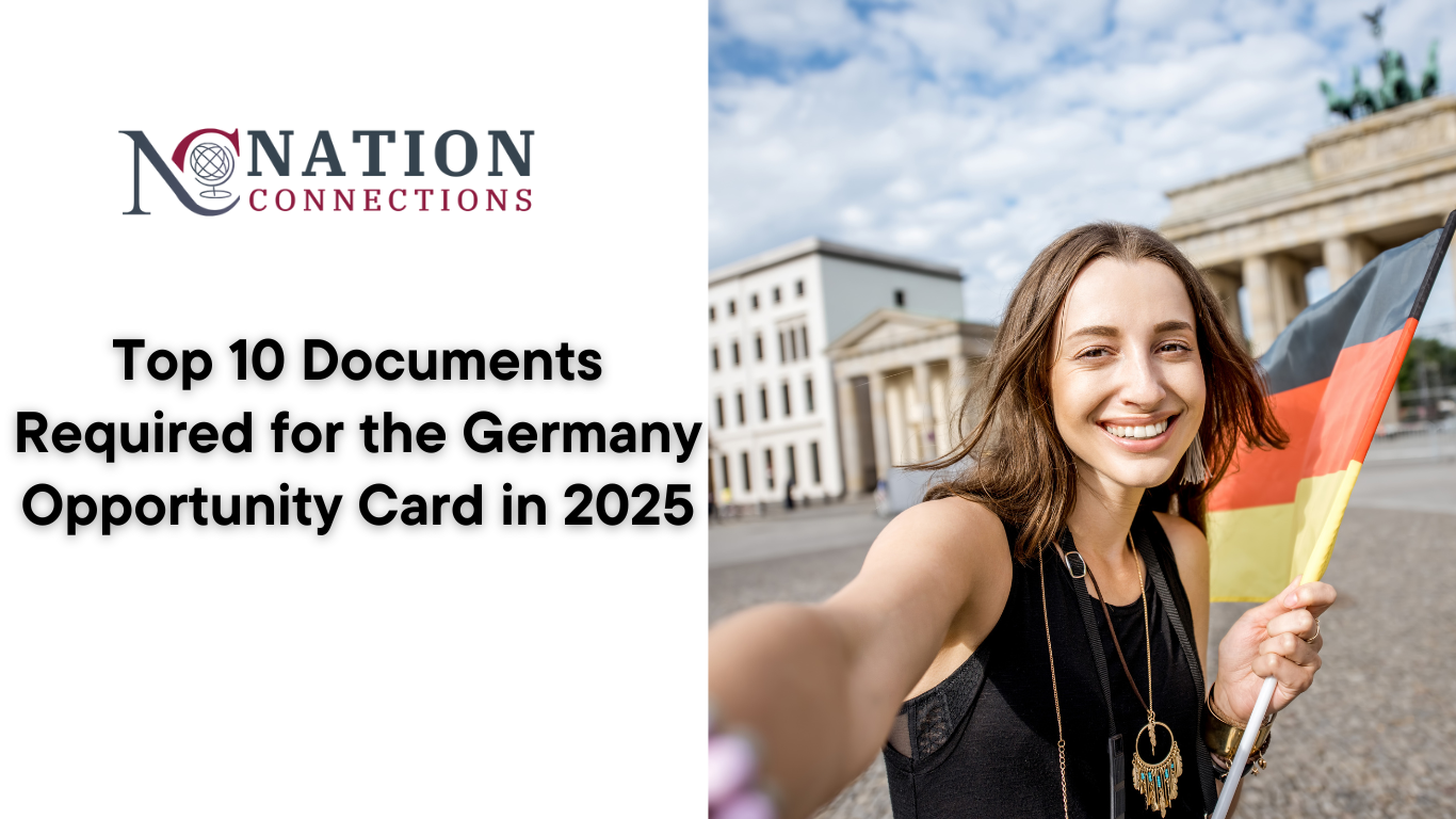 Top 10 Documents Required for the Germany Opportunity Card in 2025