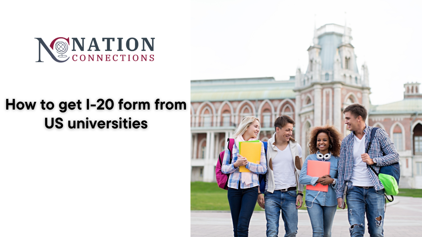 How to get I-20 form from US universities