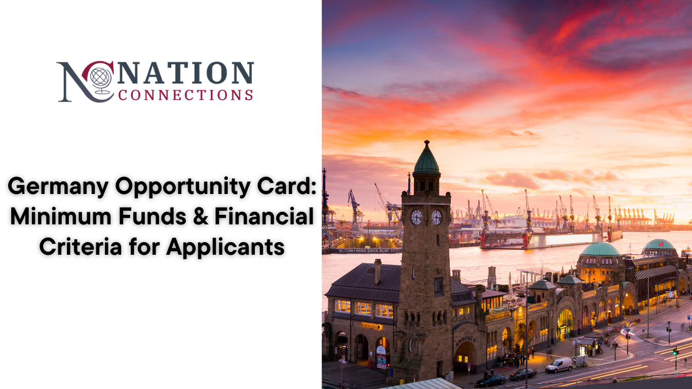 Germany Opportunity Card: Minimum Funds & Financial Criteria for Applicants