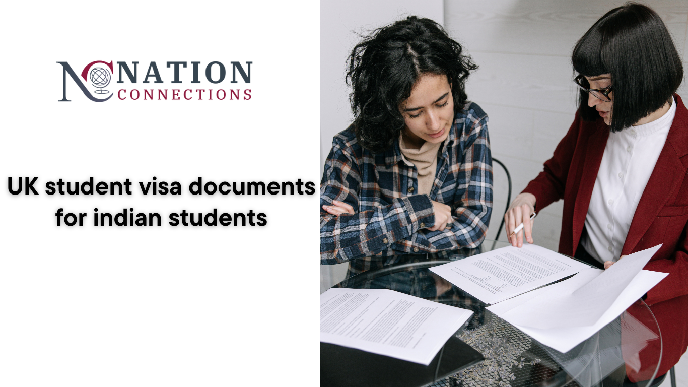 UK student visa documents for indian students