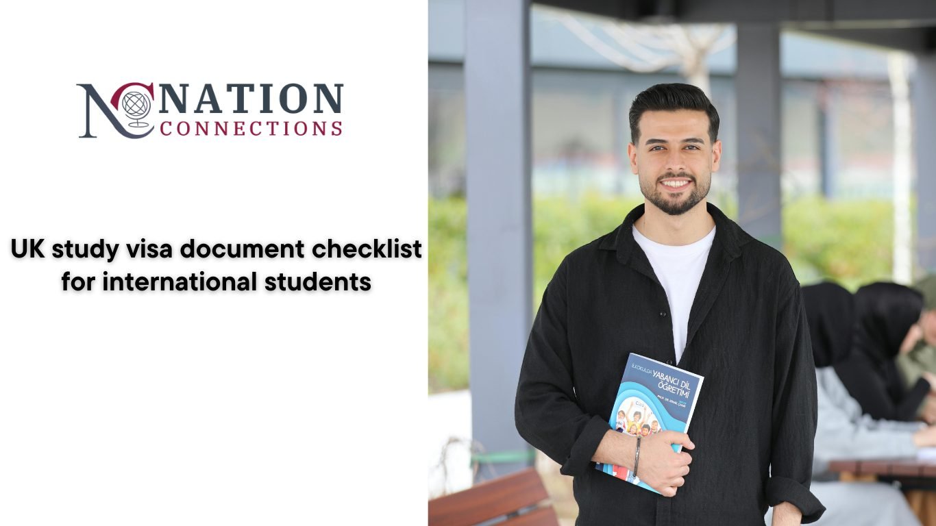 UK study visa document checklist for international students