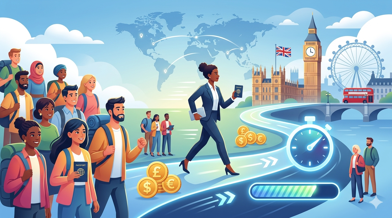 UK Visa Priority Processing Times & Fees for Applicants from India