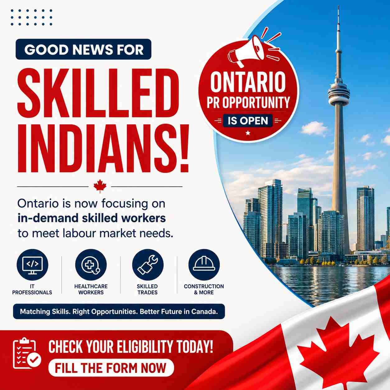 Ontario OINP Redesign 2026: New Opportunity for Skilled Indians Planning Canada PR