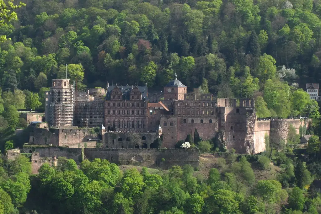 Heidelberg Castle in Germany - blocked account (Sperrkonto) guide for students 2026